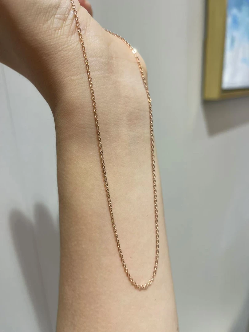 链子925银 亏本冲销量925纯银项链不过敏不掉色百搭款银链子饰品