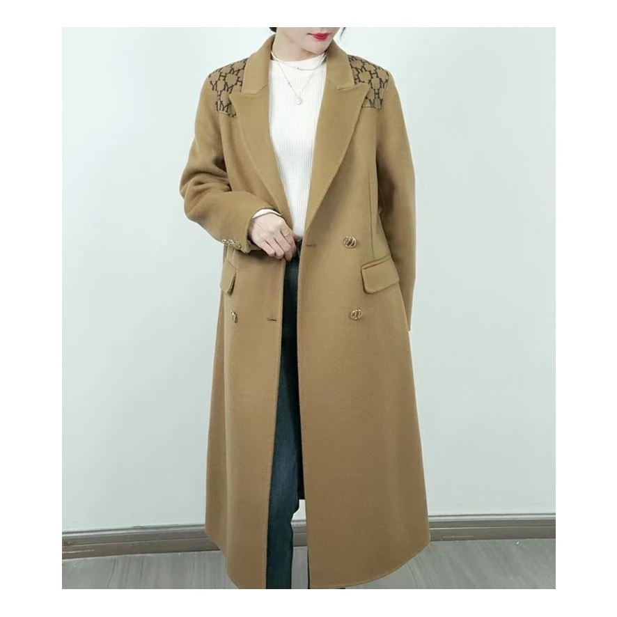 【美拉德】高级感穿搭双面一百羊毛大衣气质长