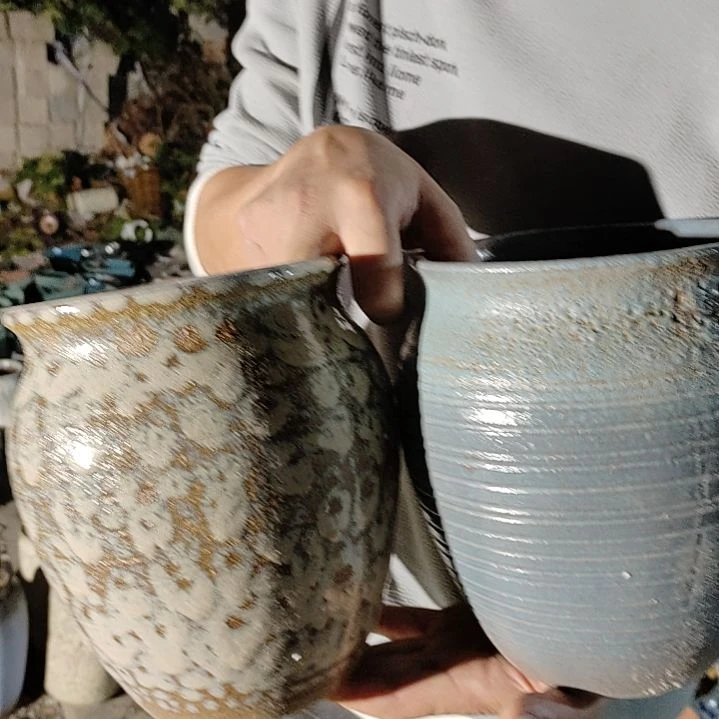 红陶20CM(含)-50CM(不含)瑕疵17-22两个