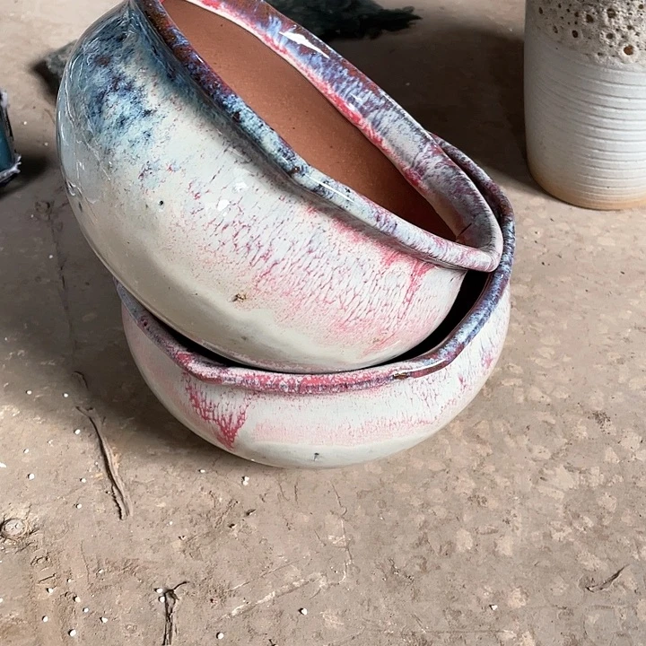 红陶20CM（含）-50CM（不含）瑕疵20/11两个颜色