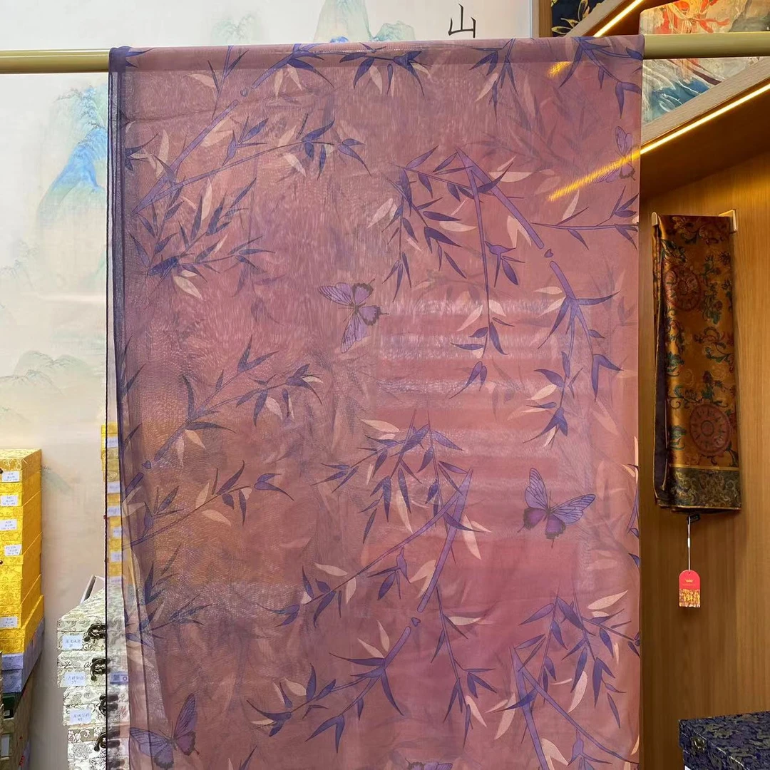 【丁香】云朵纱130*180女士品质丝巾长条薄款爆款围巾丝巾