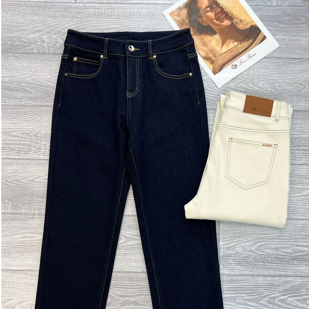 （小雨推荐）2024年新款秋季百搭潮牌时尚休闲显瘦牛仔裤