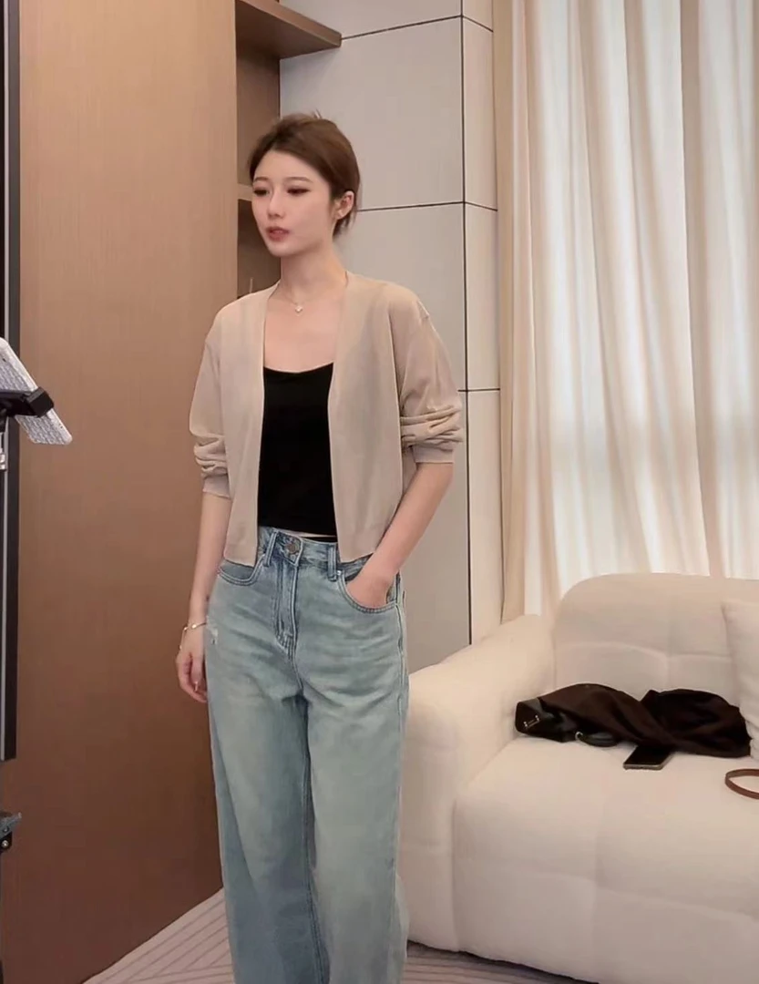 【WEN内购会】长袖时尚宽松简约针织衫WWM0059