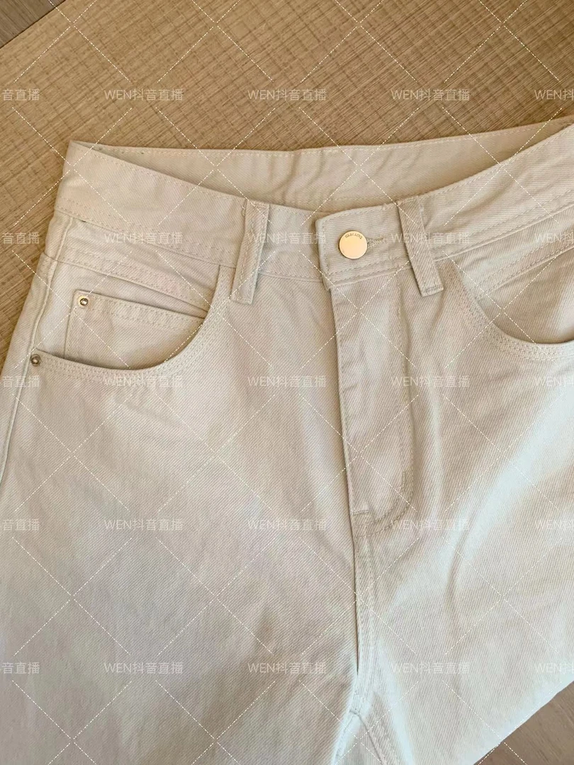 【WEN内购会】高腰显瘦时尚弯刀休闲裤WWK0240