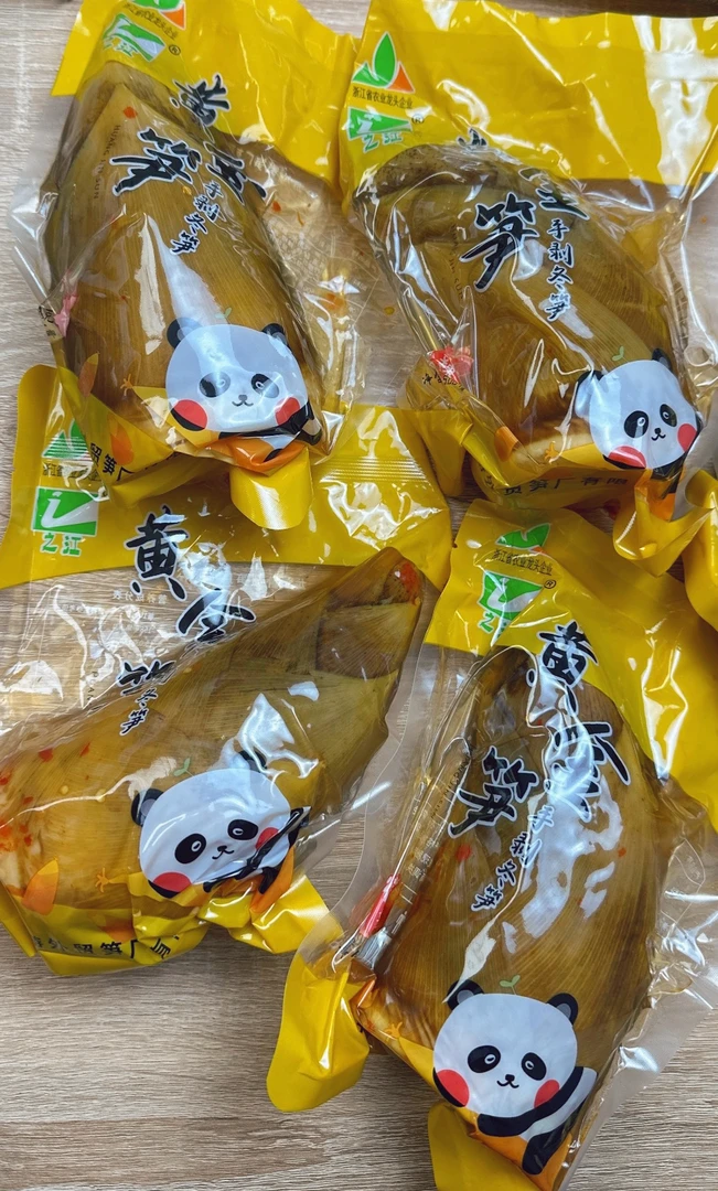 大个实心 黄金大冬笋 微辣口味每包500克