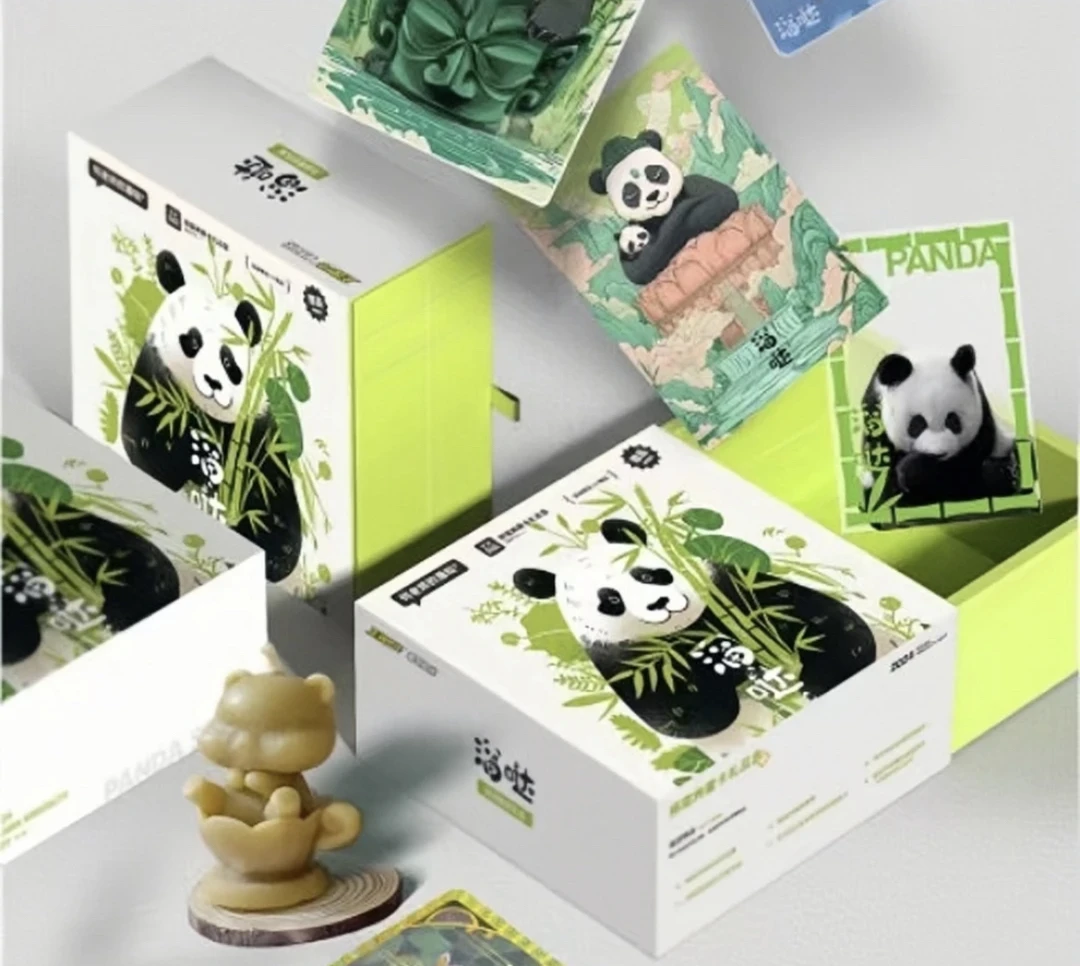 皋月文化-王牌领地《溜哒》正版授权熊猫收藏卡牌(代拆)