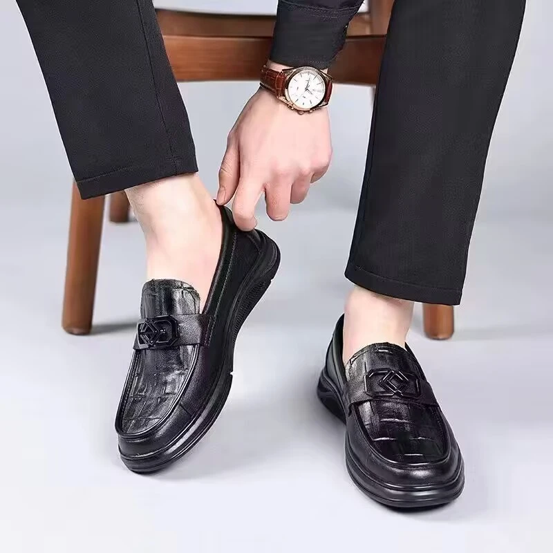 881-13春季新款潮男休闲鞋时尚低帮板鞋百搭韩版男鞋复古豆豆鞋