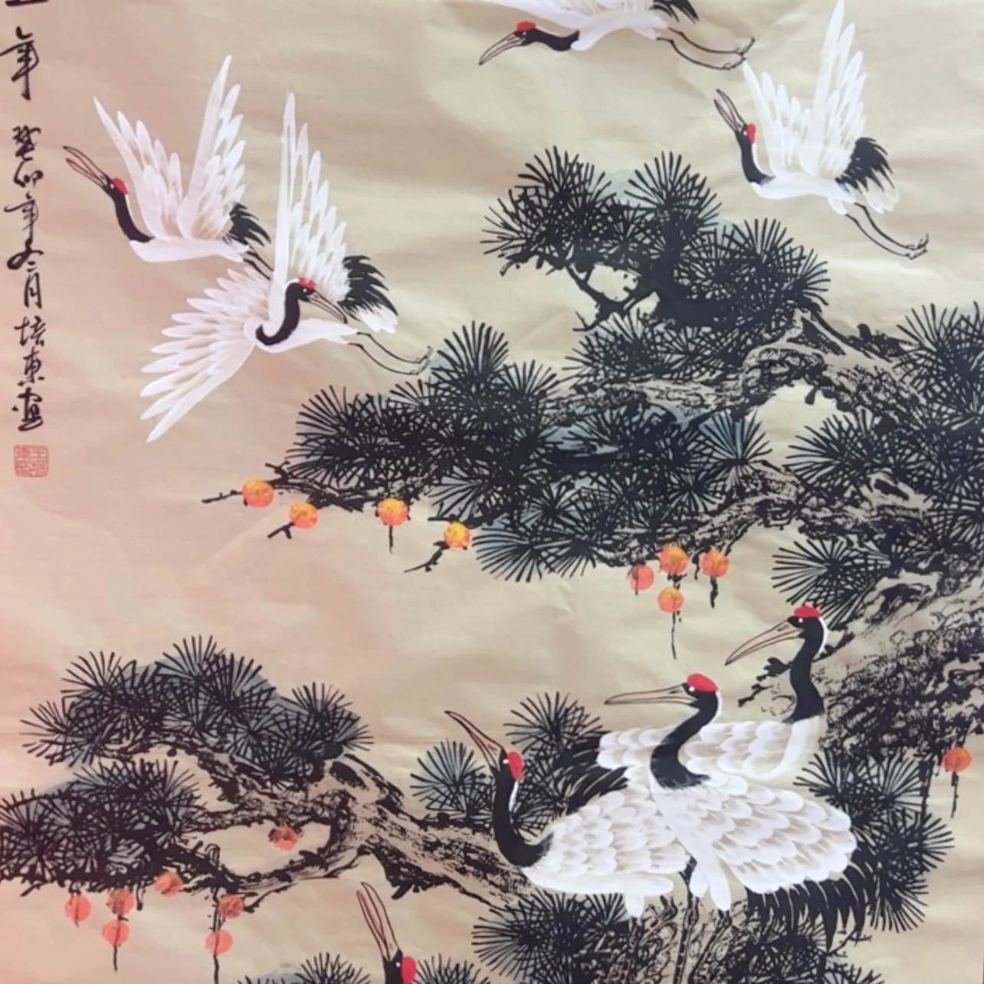 【闪购商品】书法鹤