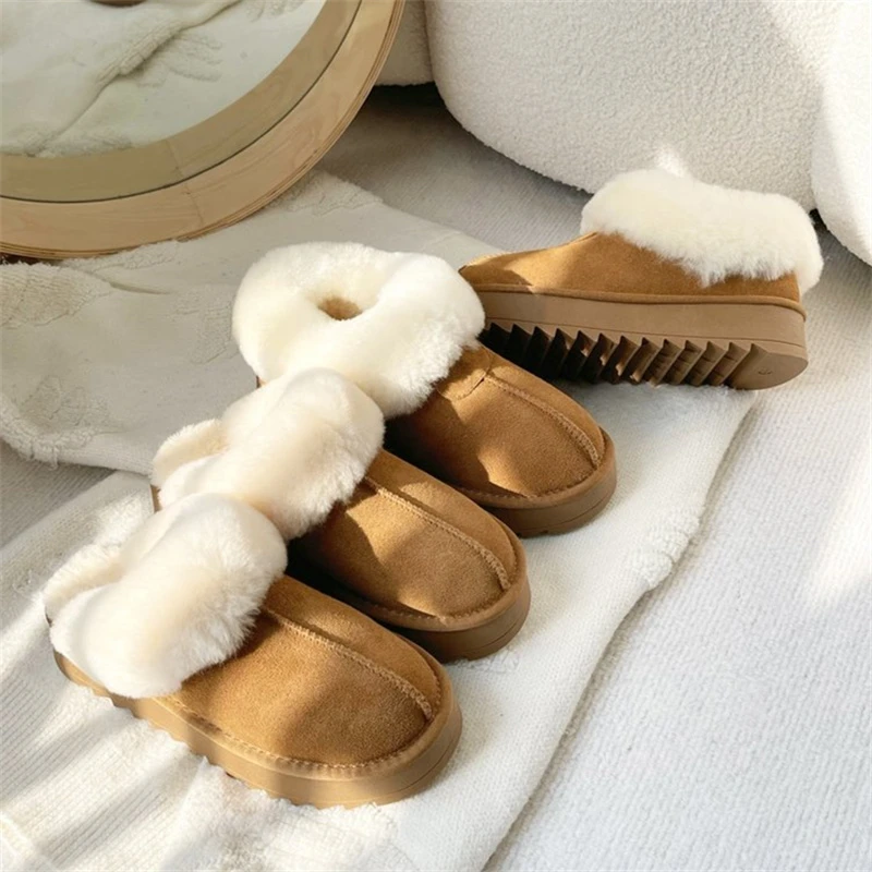 【酒窝专属】XGXC明星同款.加绒保暖棉鞋雪地靴-XG8096/XG8097