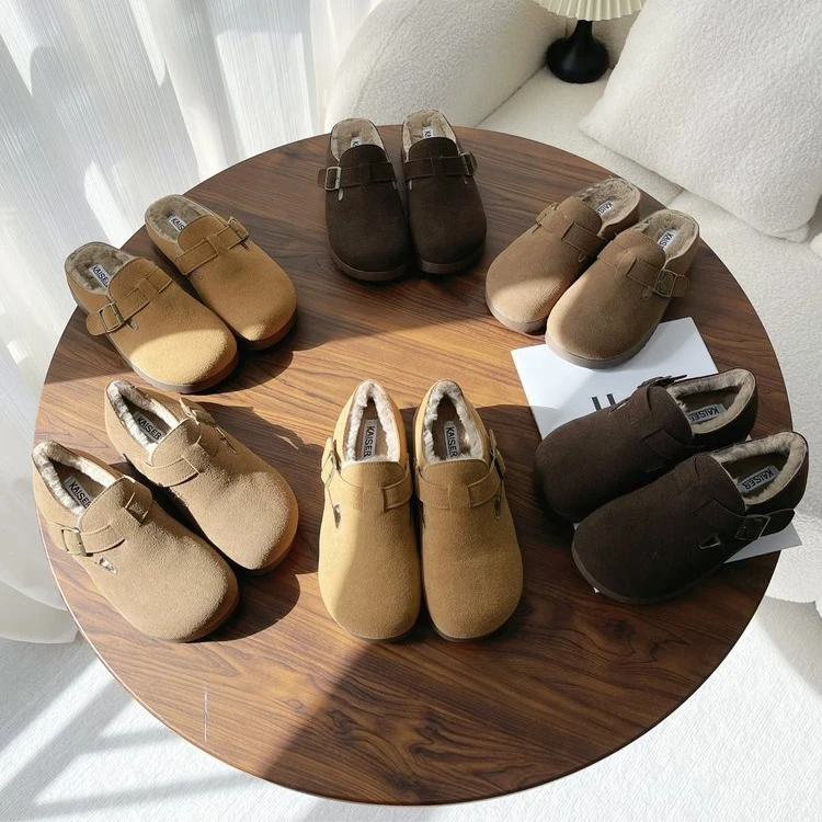 凯撒KAISER复古勃肯鞋软底懒人一脚蹬AC KS7811/KS7810