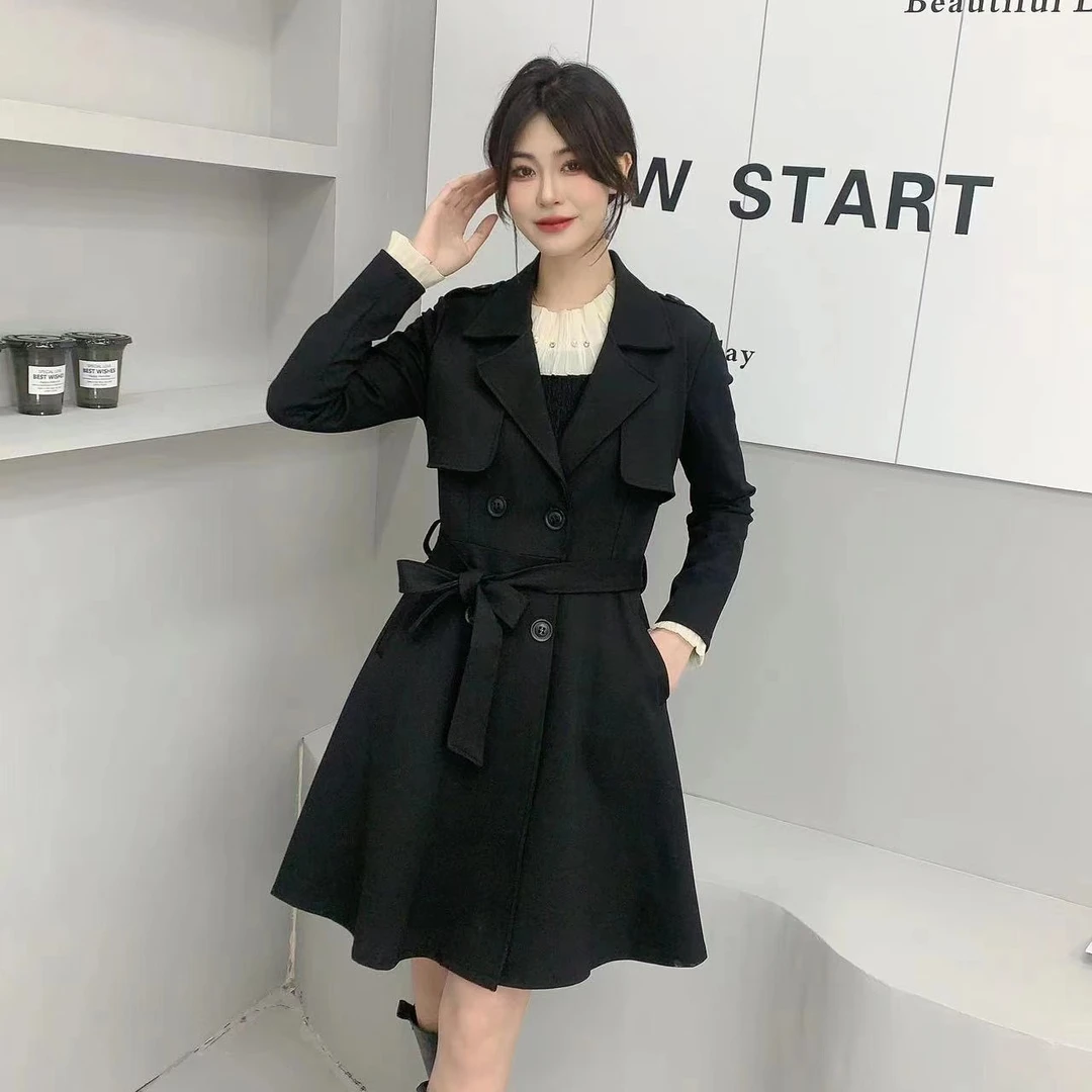 【春季必备】简约高级感百搭上档次风衣外套