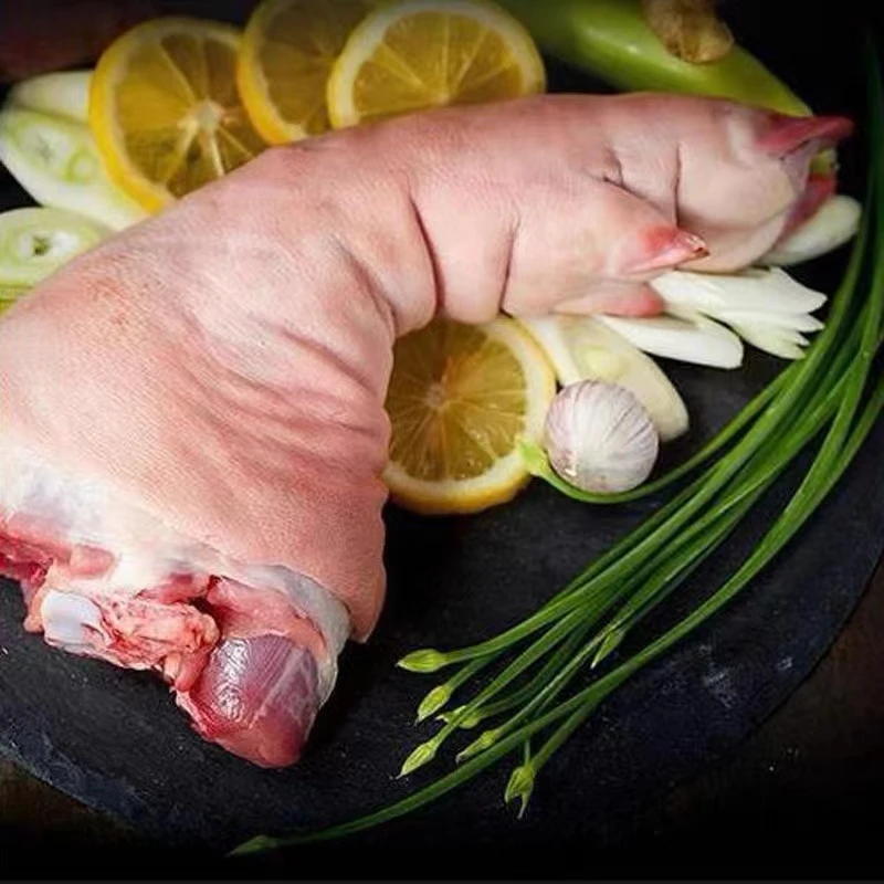 【猪脚顺丰包邮现称】湖北恩施高山熟食土猪