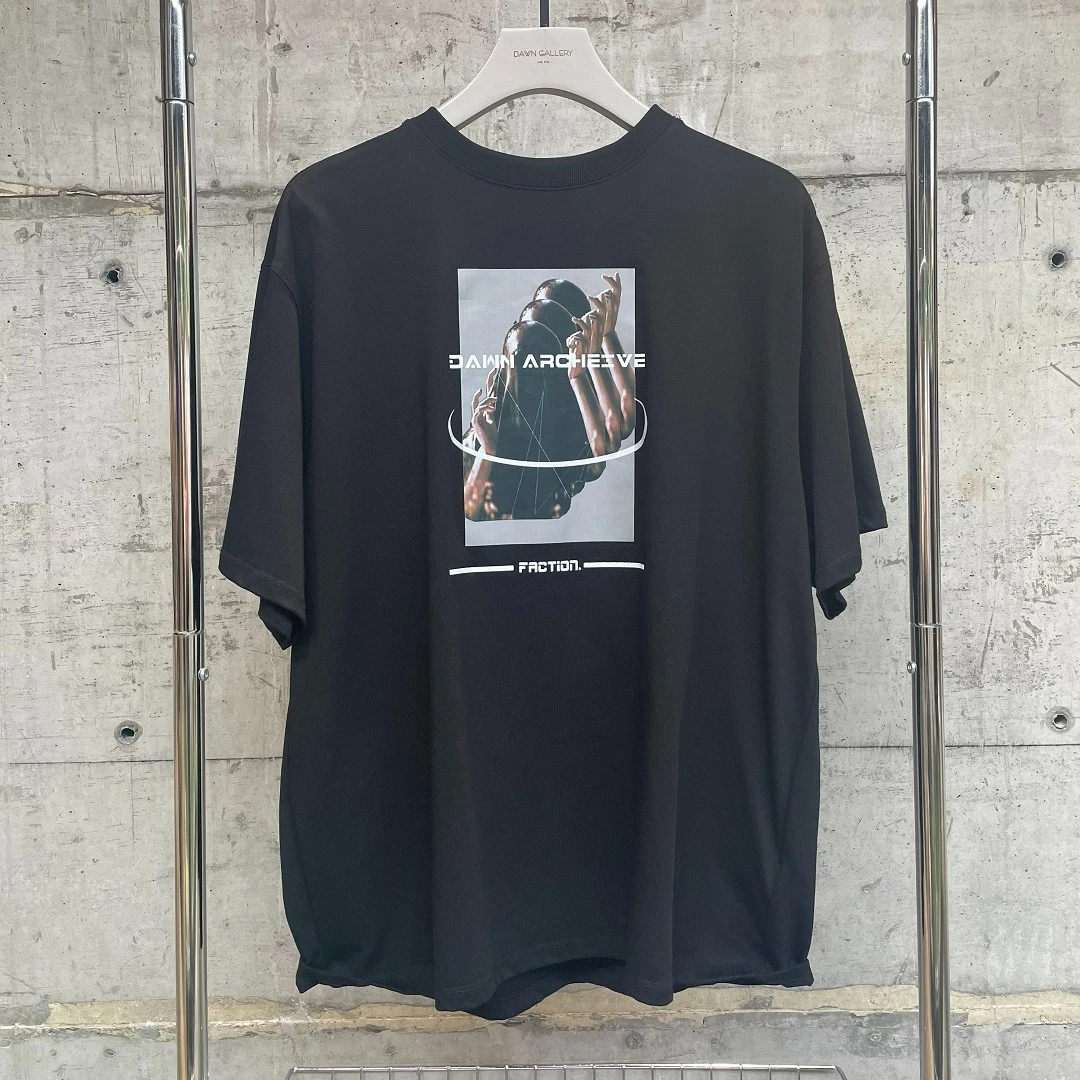 DAWN ARCHIVE | 佛手人像印花圆领潮流百搭舒适短袖纯棉