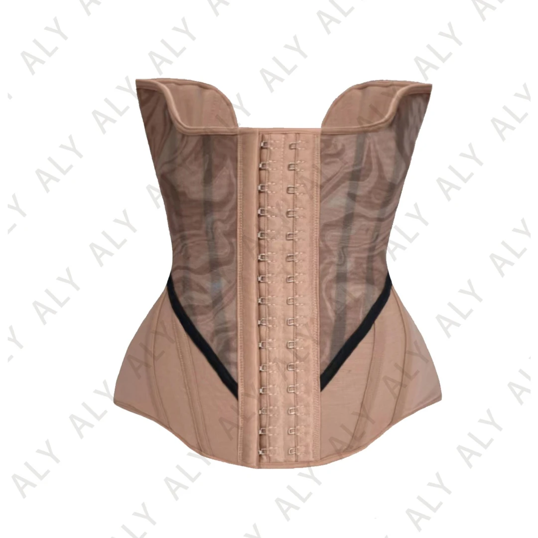 ALY女士气质百搭网纱轻奢透气舒适时尚休闲束腰集合链接-60