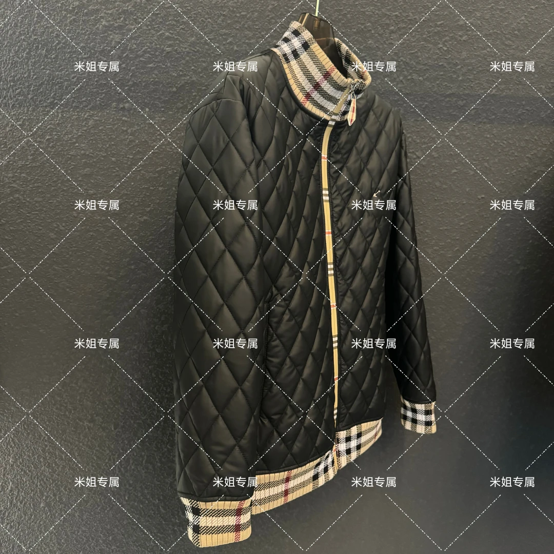 A秋冬新款轻奢潮牌男士开衫外套棉服-8020