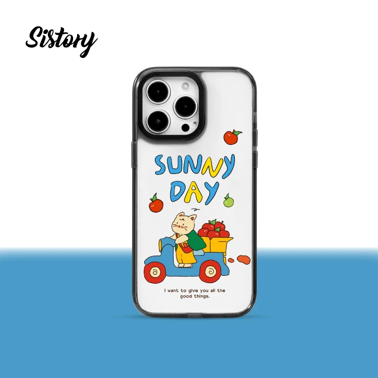 sistory 番茄兔兔车  创意卡通全包防摔 适用iPhone17promax16 15