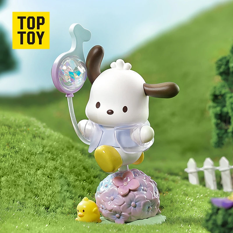 TOPTOYPochacco花与少年系列盲盒摆件生日礼物儿童玩具