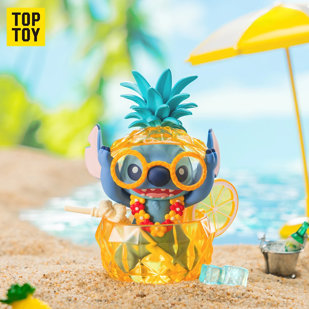 TOPTOY迪士尼史迪奇夏日嘉年华系列手办（混）六一礼物儿童节玩具