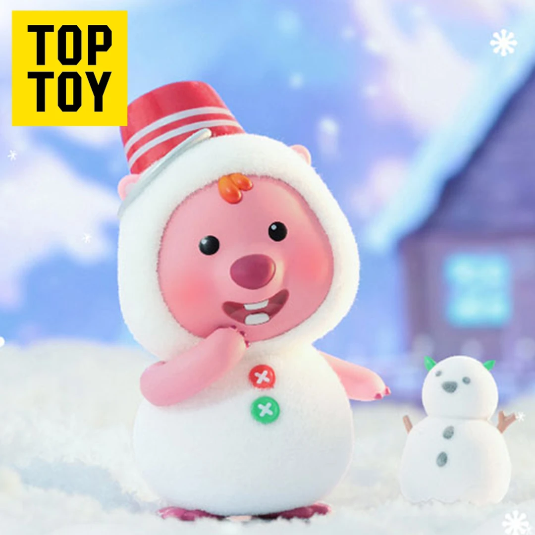 TOP TOY-ZANMANG-LOOPY美妙冬日系列手办（混）/个玩具元旦圣诞礼物