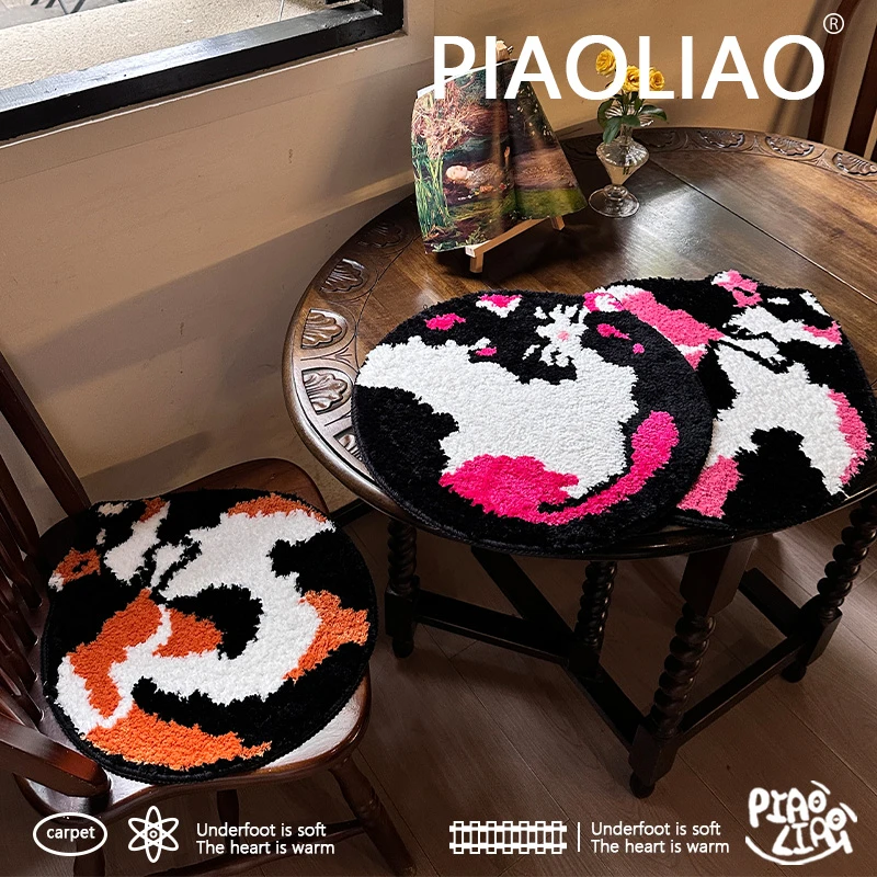 2024秋冬新款创意设计屁股垫凳子坐垫办公室学生椅子垫飘窗榻榻米