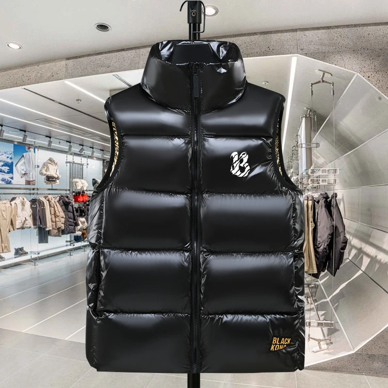 2025新款棉马甲男士秋冬季潮流宽松运动坎肩保暖马夹时尚加厚外套