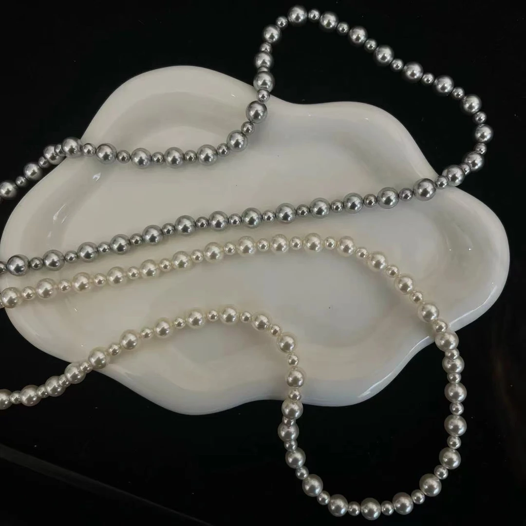 铜合金项链  创意设计百搭高级感异形猪鼻子项链DMS2108（长60）