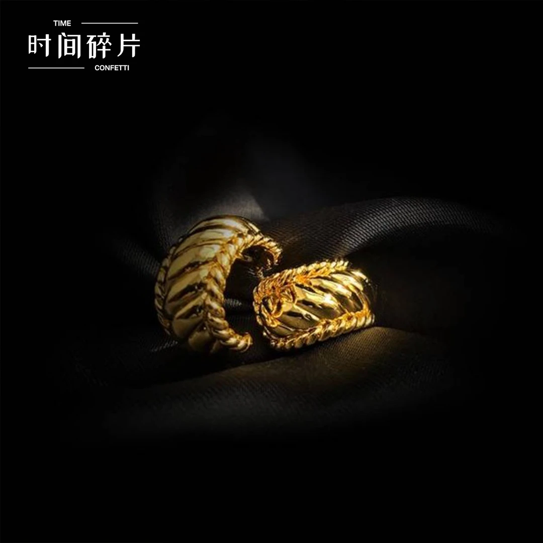 铜合金耳饰 【孙二娘】 S925银针简约时尚小巧C字耳环T C 2631