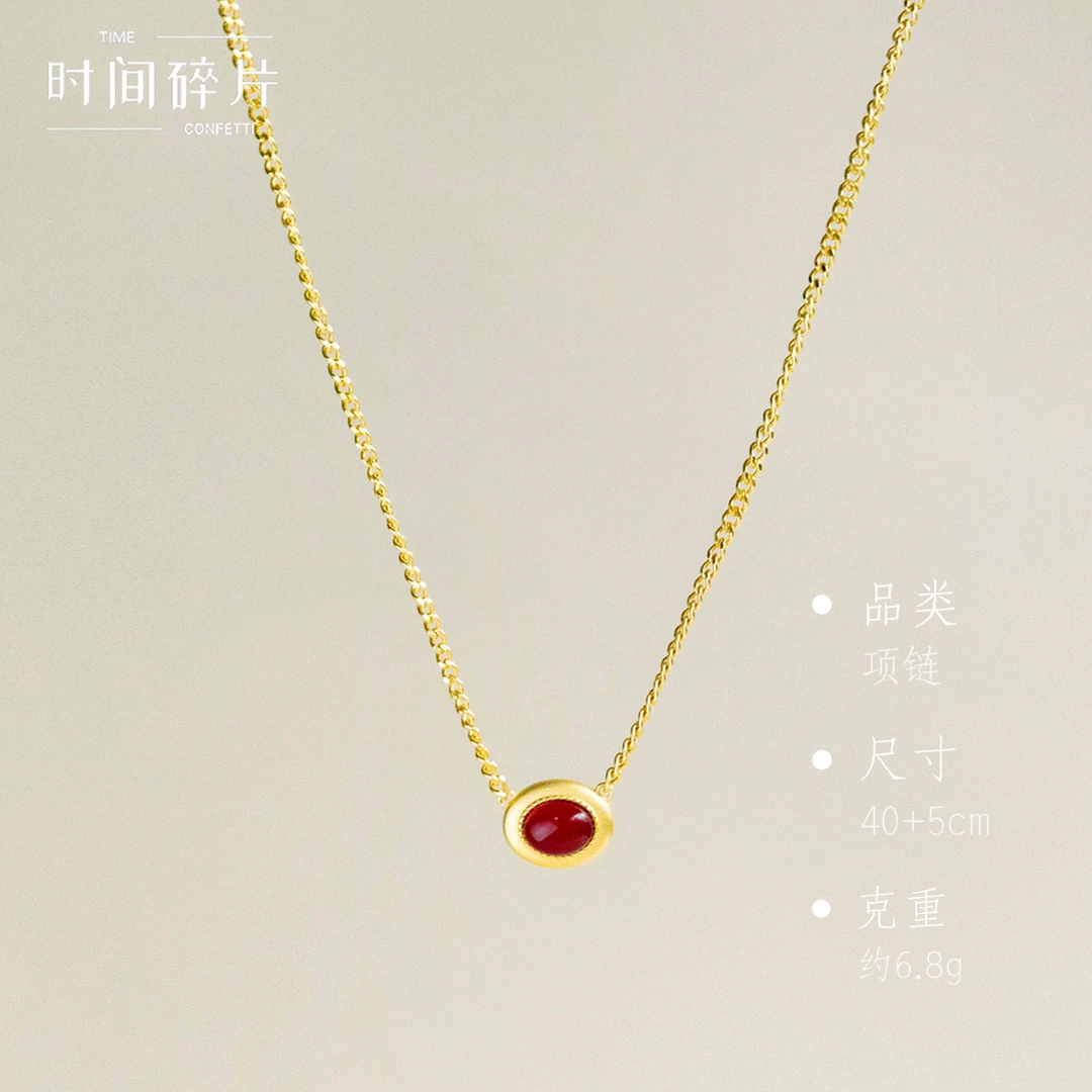 铜合金项链 【孙二娘】简约复古优雅时尚气质吊坠项链TC 6443
