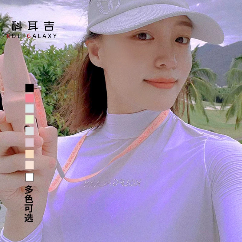 科耳吉夏季高尔夫女装冰丝打底速干透气吸湿速干亲肤户外运动衫
