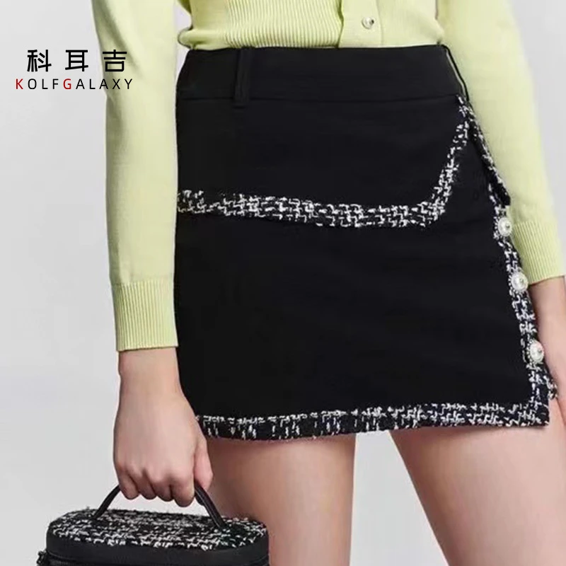 科耳吉高尔夫服装小香风短裙包臀时尚户外运动网球春季新品裙裤装