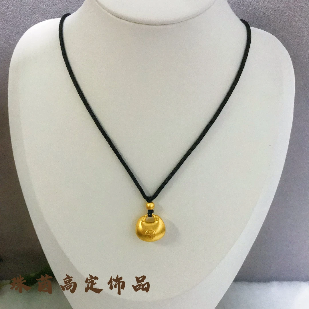 合金布艺吊坠 【高精工大胖福配绳】传承