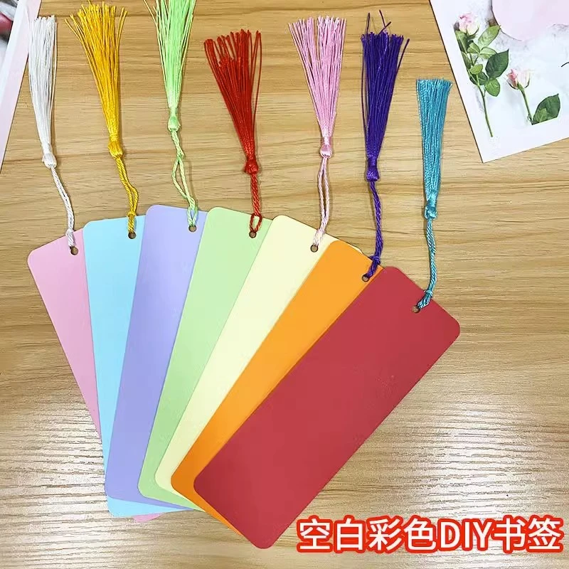 赛卓衍纸空白书签幼儿园小学生儿童初学者亲子简单diy手工书签作