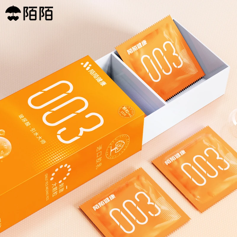 陌陌大颗粒刺激避孕套超薄冰火螺纹颗粒官方正品天然橡胶胶乳男用避孕套情趣计生用品 成人夫妻套套
