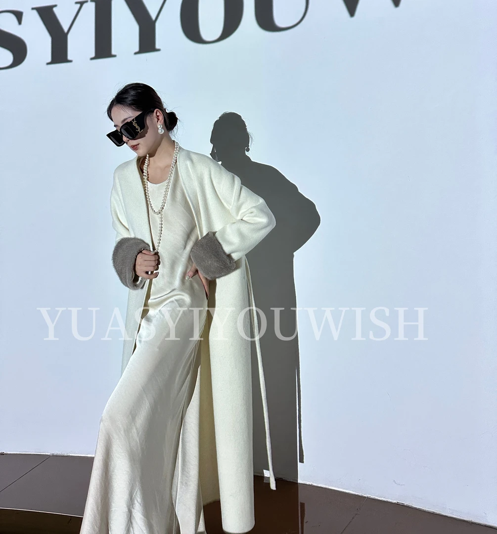 YUASYIYOUWISH| "云昇"2023新款长款大衣