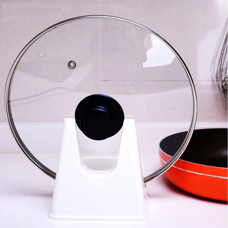 日本进口锅盖放置器台面锅铲勺子砧板架厨房多功能菜板沥水置物架