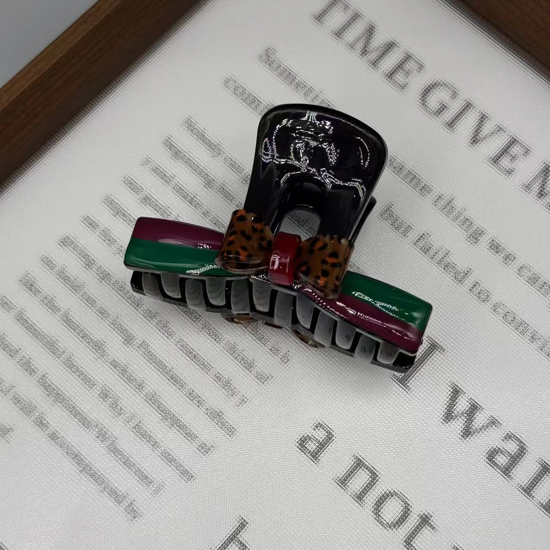 韩国ins时尚百搭网红蝴蝶糖果色8cm抓夹098