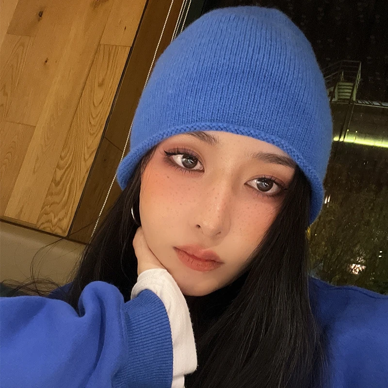 【LYVY】【帽子合集】袁伶嫣毛线帽冷帽型超正5款5色冬季休闲百搭保暖
