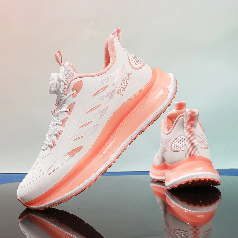 PRERA时尚休闲女鞋2024秋冬新款情侣鞋男女同款减震防滑休闲鞋