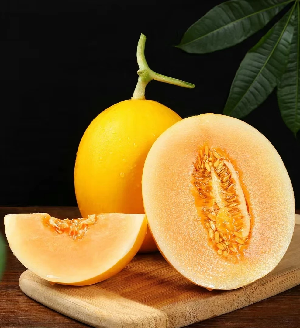 溢流黑马新鲜水果黄金蜜瓜0.85kg~1kg/个【配送到家】