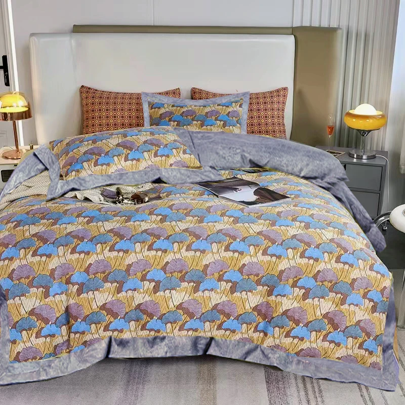 欧贝尔  多层纱四件套