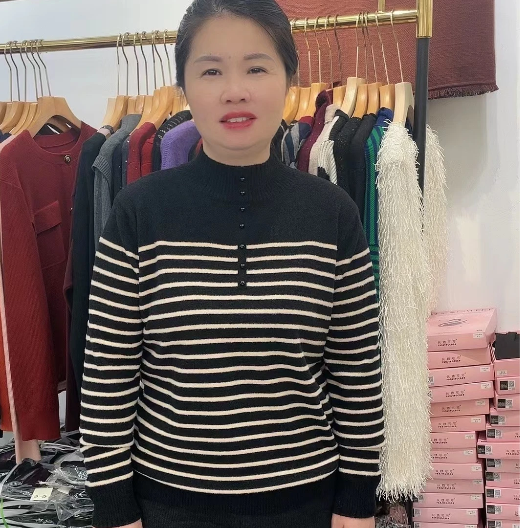 上海陈姐服饰新款秋季针织衫