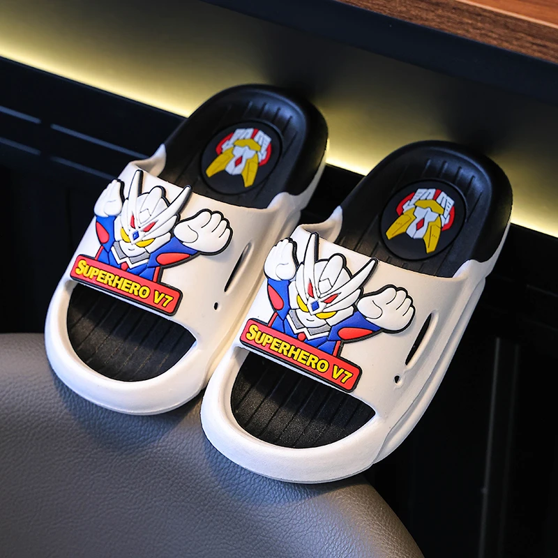 鞋子男童夏天儿童拖鞋男孩居家亲子浴室外穿小孩软底防滑儿童凉鞋