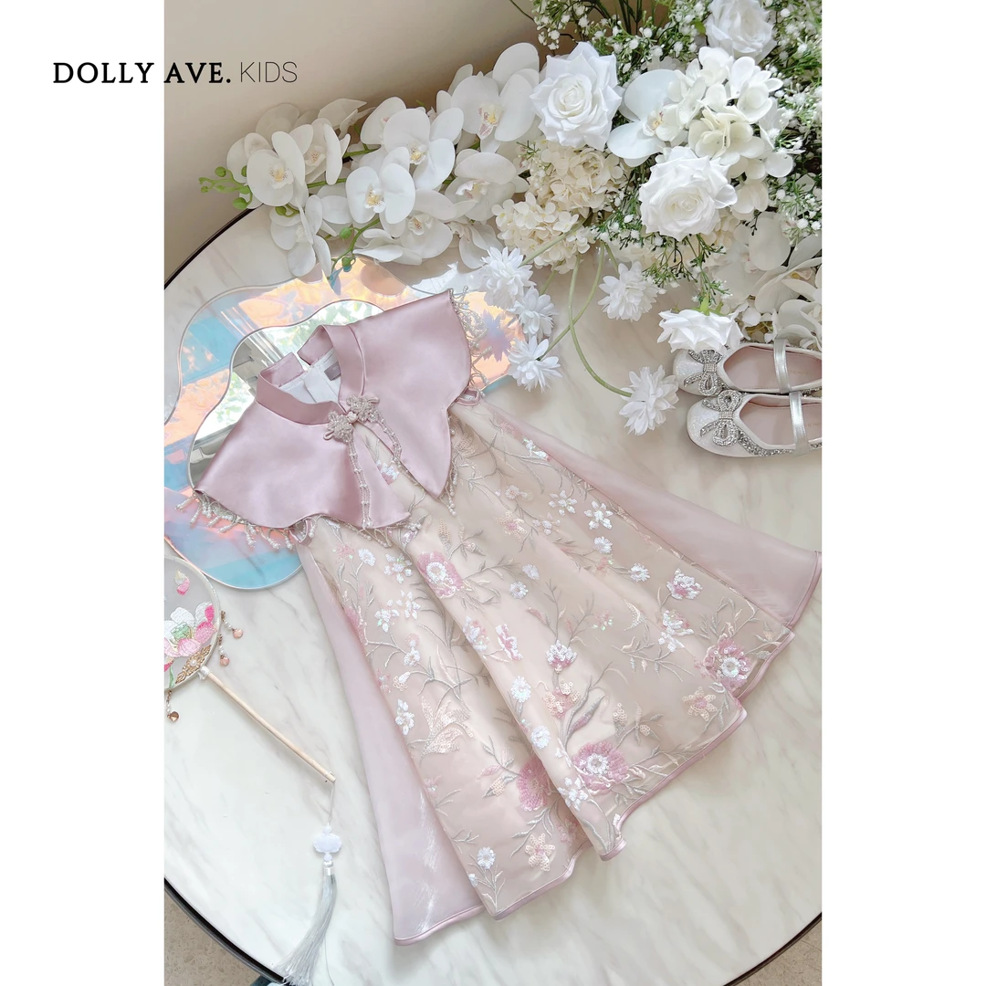 【现货】Dolly Ave 南宫 新中式国风汉元素女童夏季公主风连衣裙