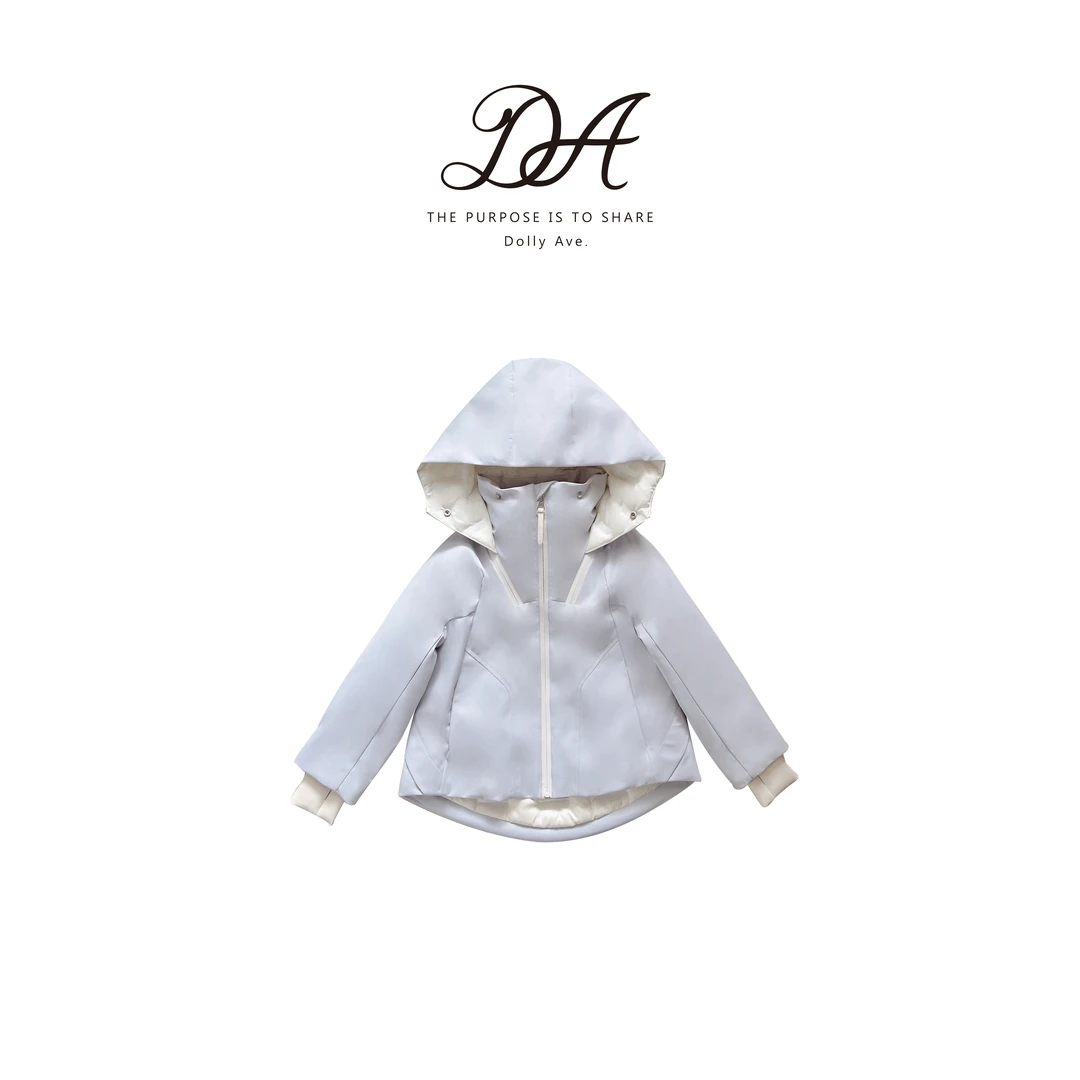 【现货】Dolly Ave「黑标系列」软壳户外防水90白鸭绒冲锋衣羽绒服