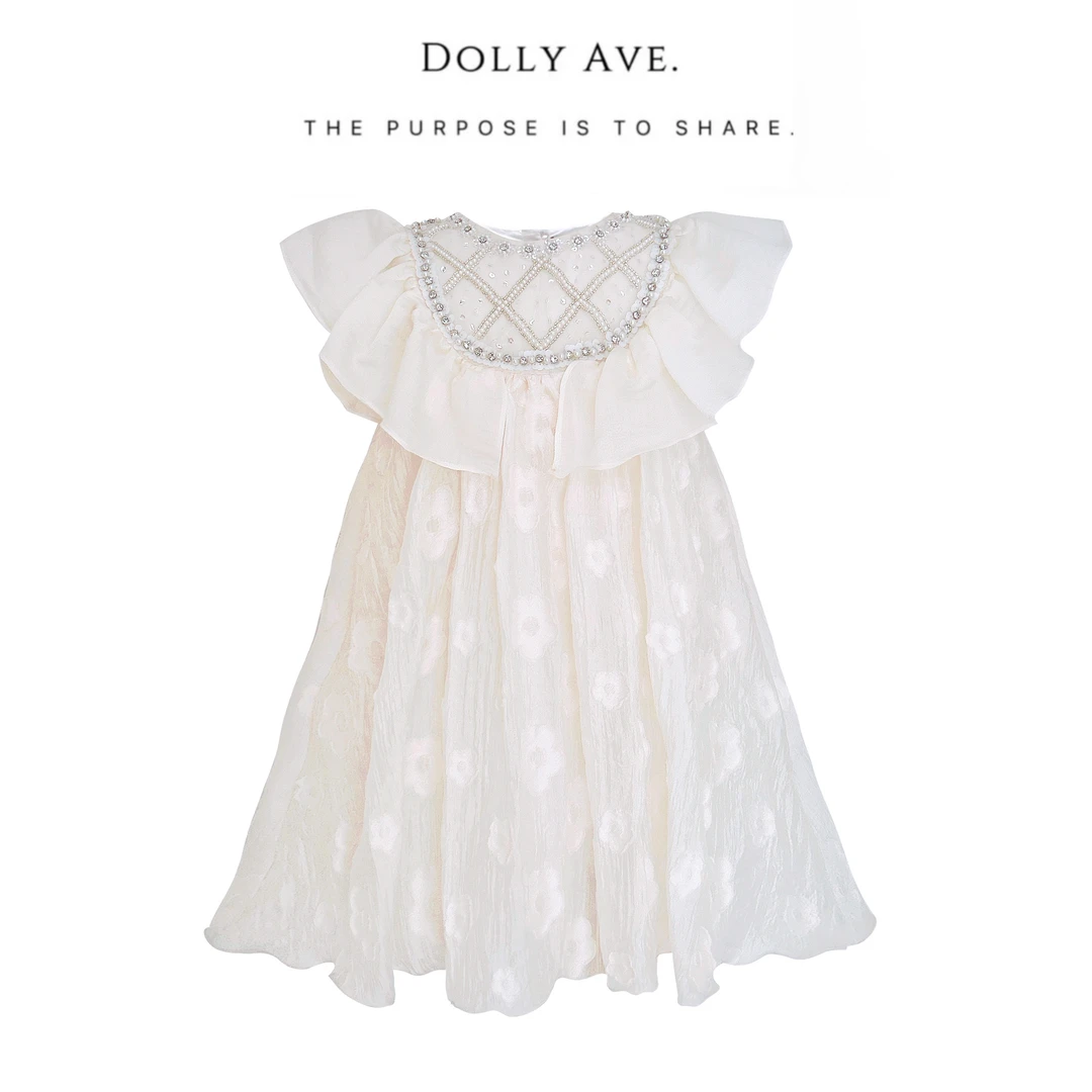 【惊喜时刻】Dolly Ave 温婉 轻奢精致重工礼裙夏季气质仙女裙