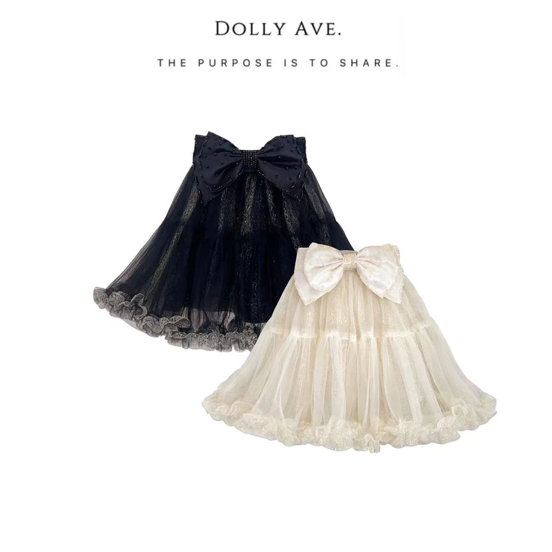 【惊喜时刻】Dolly Ave 轻奢TUTU 甜美女孩蝴蝶洋气女童半裙公主裙