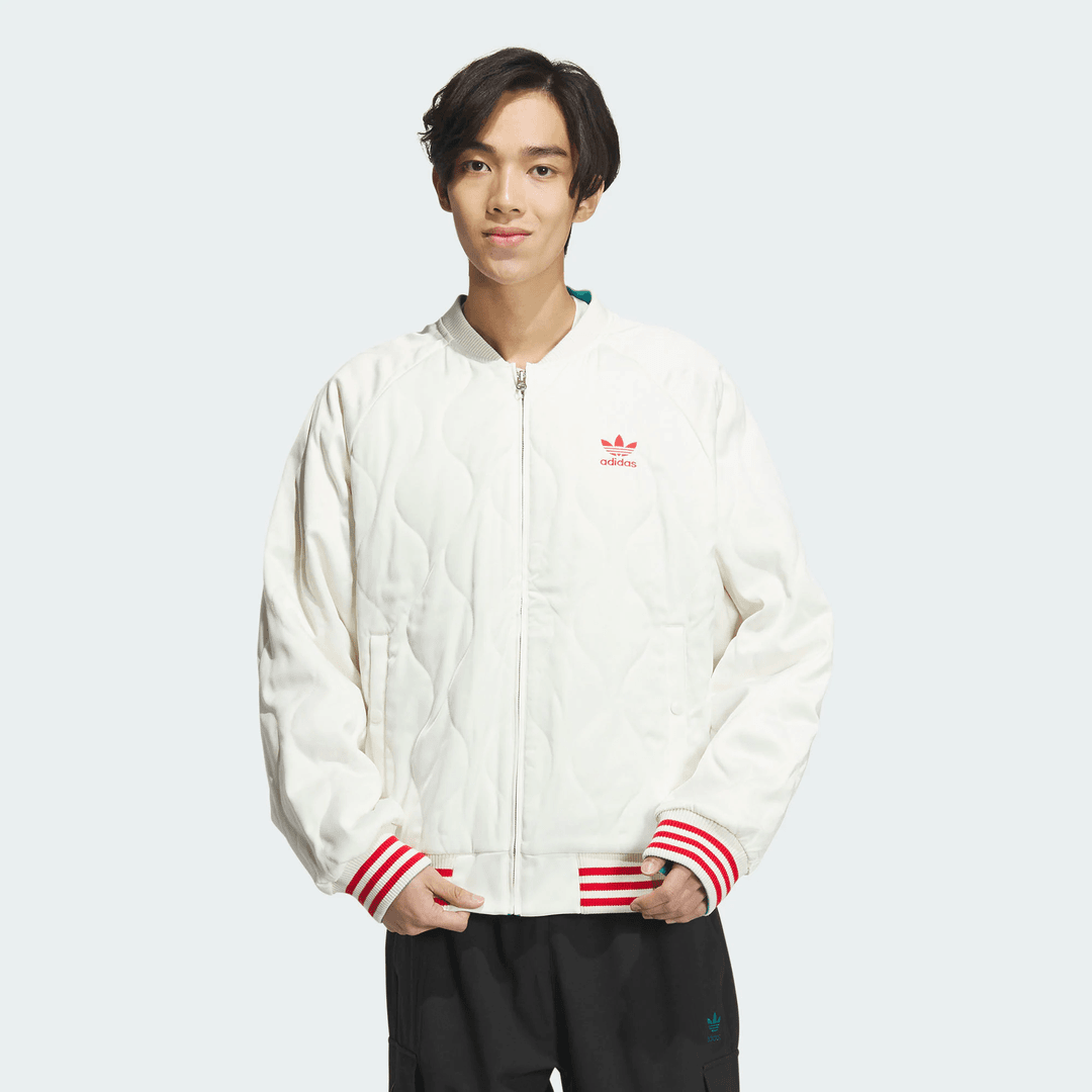 adidas/阿迪达斯【壹方城AD】阮菲菲联名双面穿运动夹克外套 IX4242