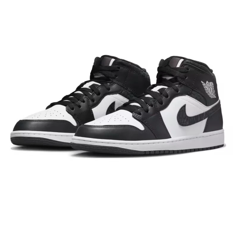 Nike/耐克万象男子AIR JORDAN 1 影子灰黑白休闲运动鞋FB9911-001