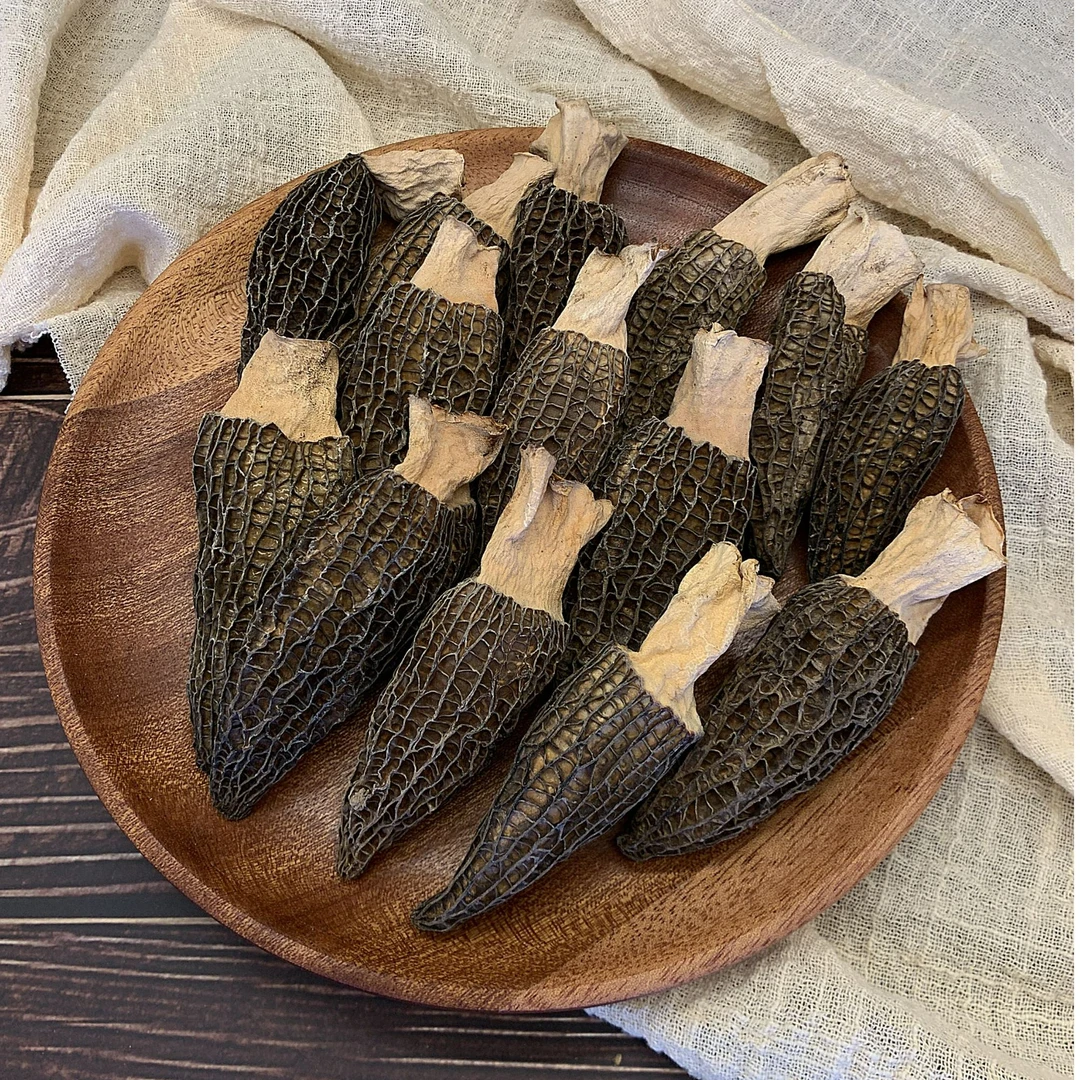 (精品）高山头茬羊肚菌干货肉质肥厚煲汤佳品