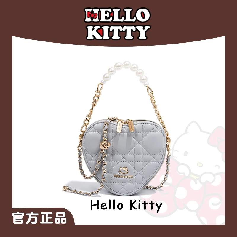 HELLO KITTY/凯蒂猫2024秋冬新款时尚百搭小香风单肩菱格包